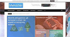 Desktop Screenshot of lifehacking.pl