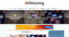Desktop Screenshot of lifehacking.nl